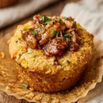 BBQ Chicken Cornbread Muffins