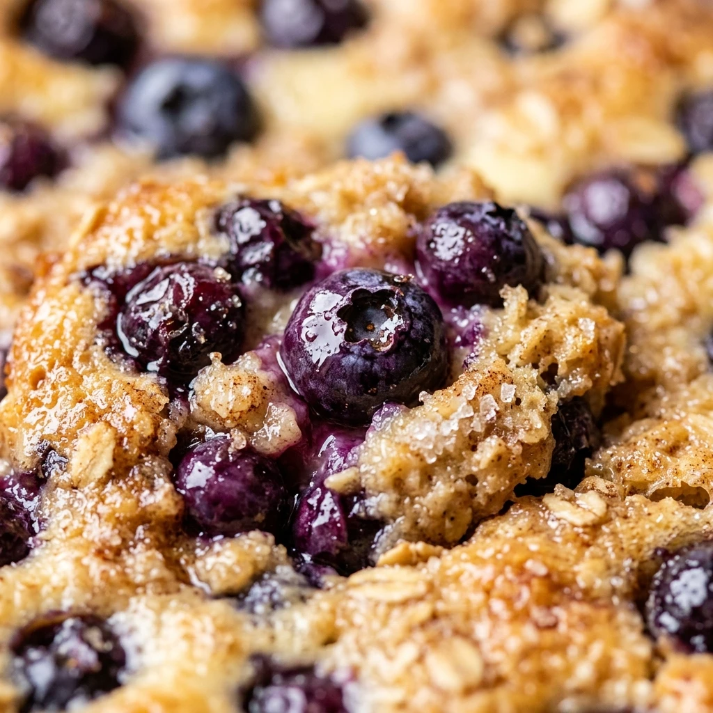 Blueberry Cheesecake Breakfast Bake