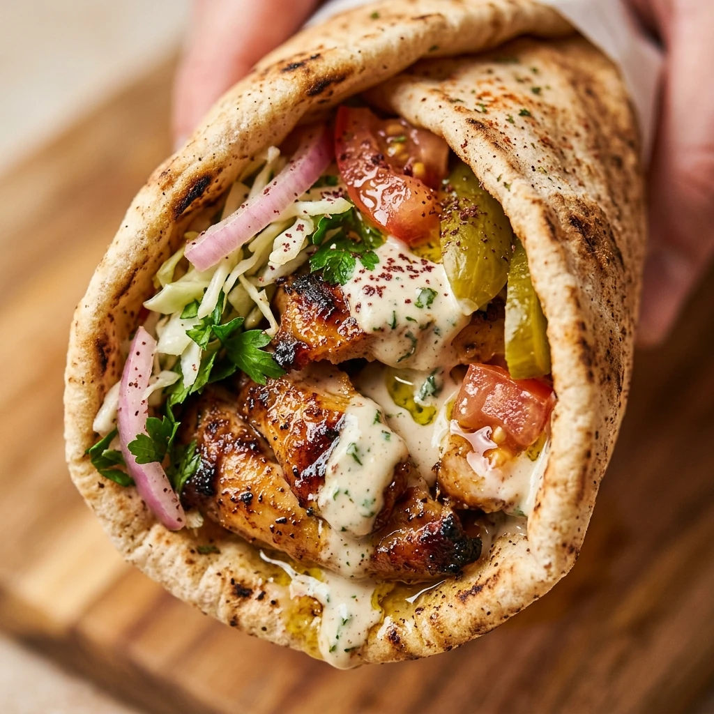 Chicken Shawarma Wraps