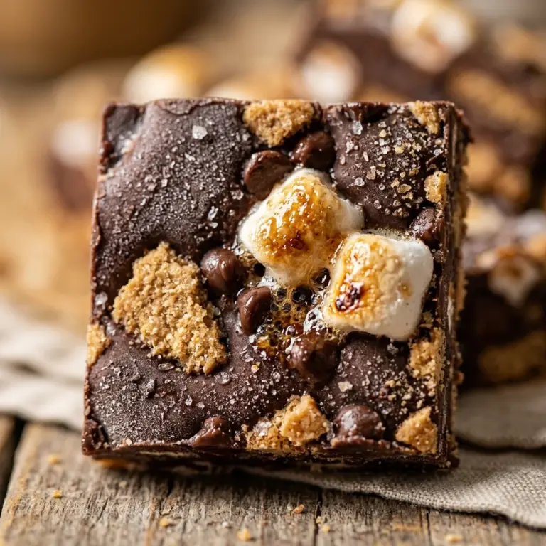Frozen Protein S'mores Bark