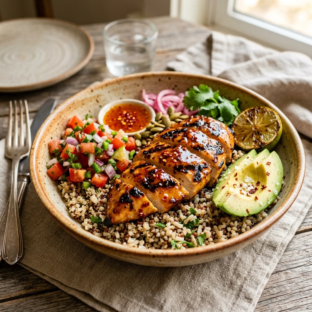 Hot Honey Grilled Chicken Bowl
