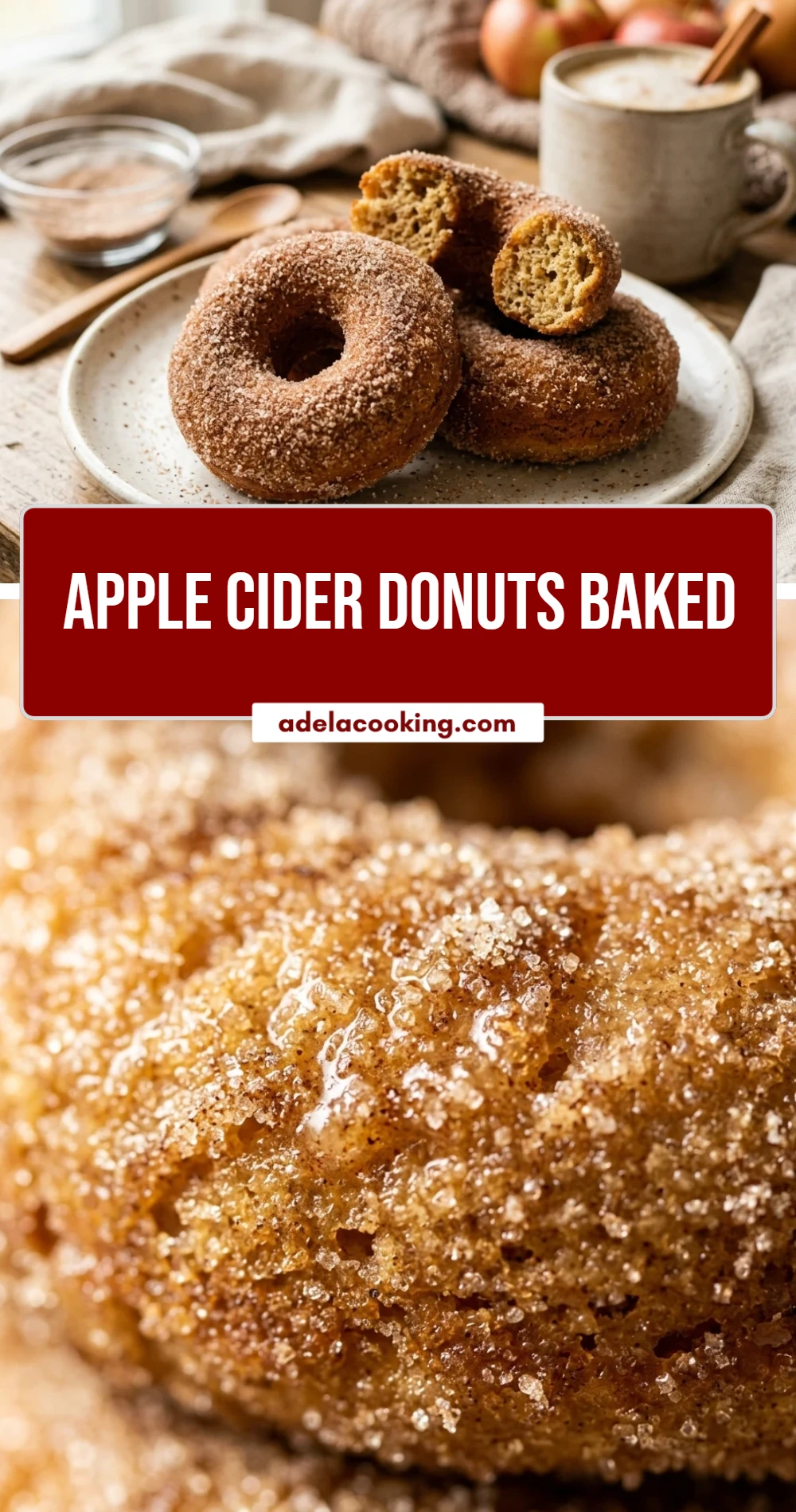 Apple Cider Donuts Baked