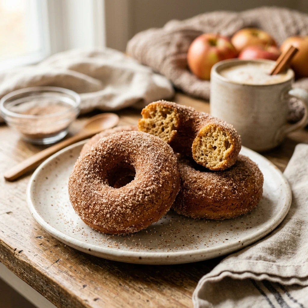 Apple Cider Donuts Baked