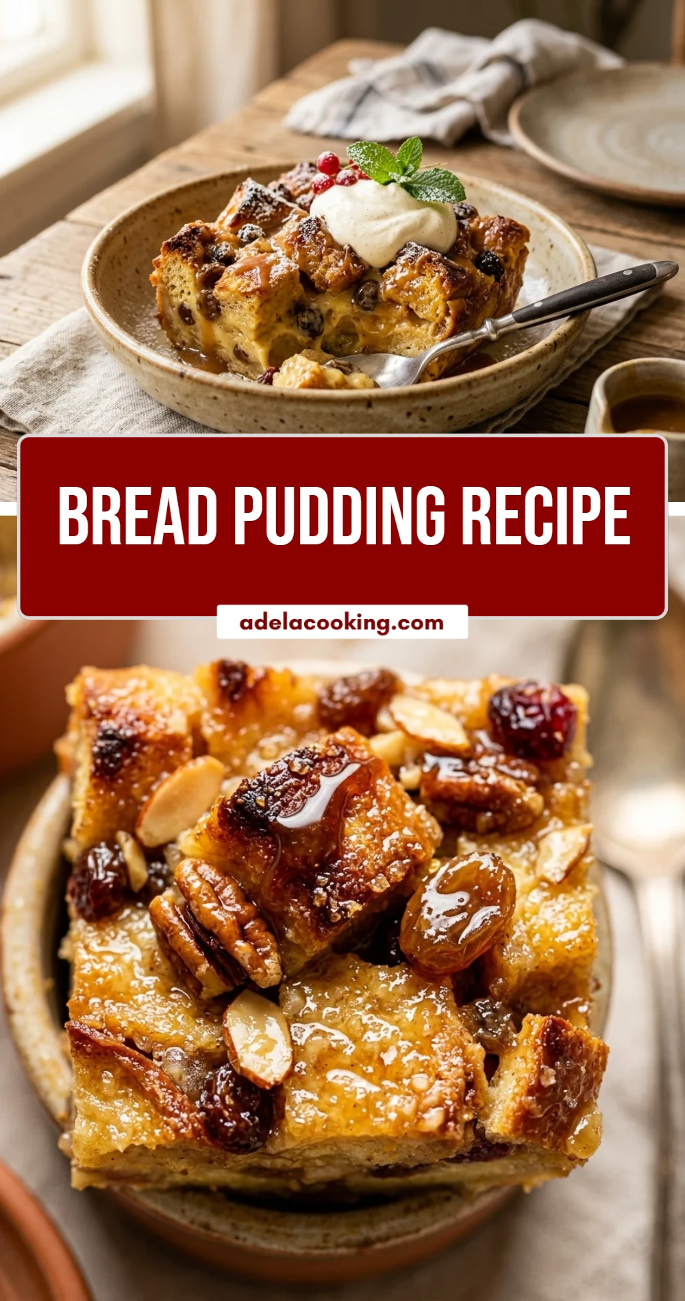 bread pudding recipe