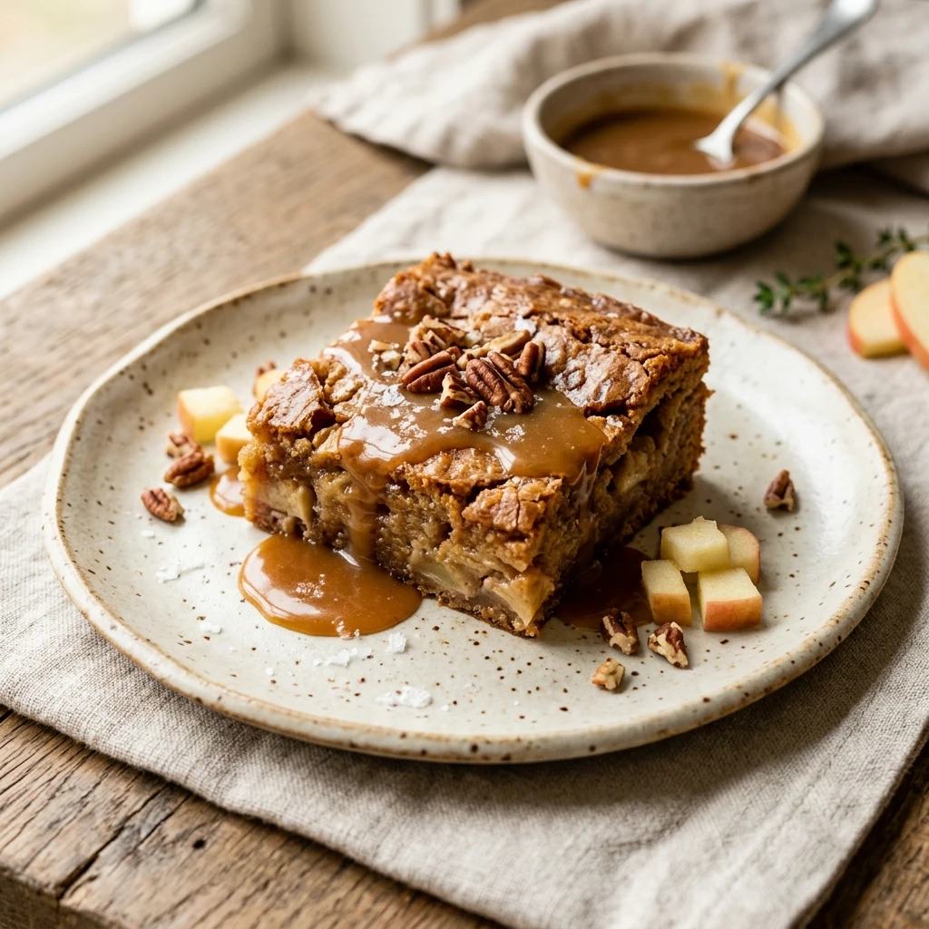 Brown Butter Apple Blondies