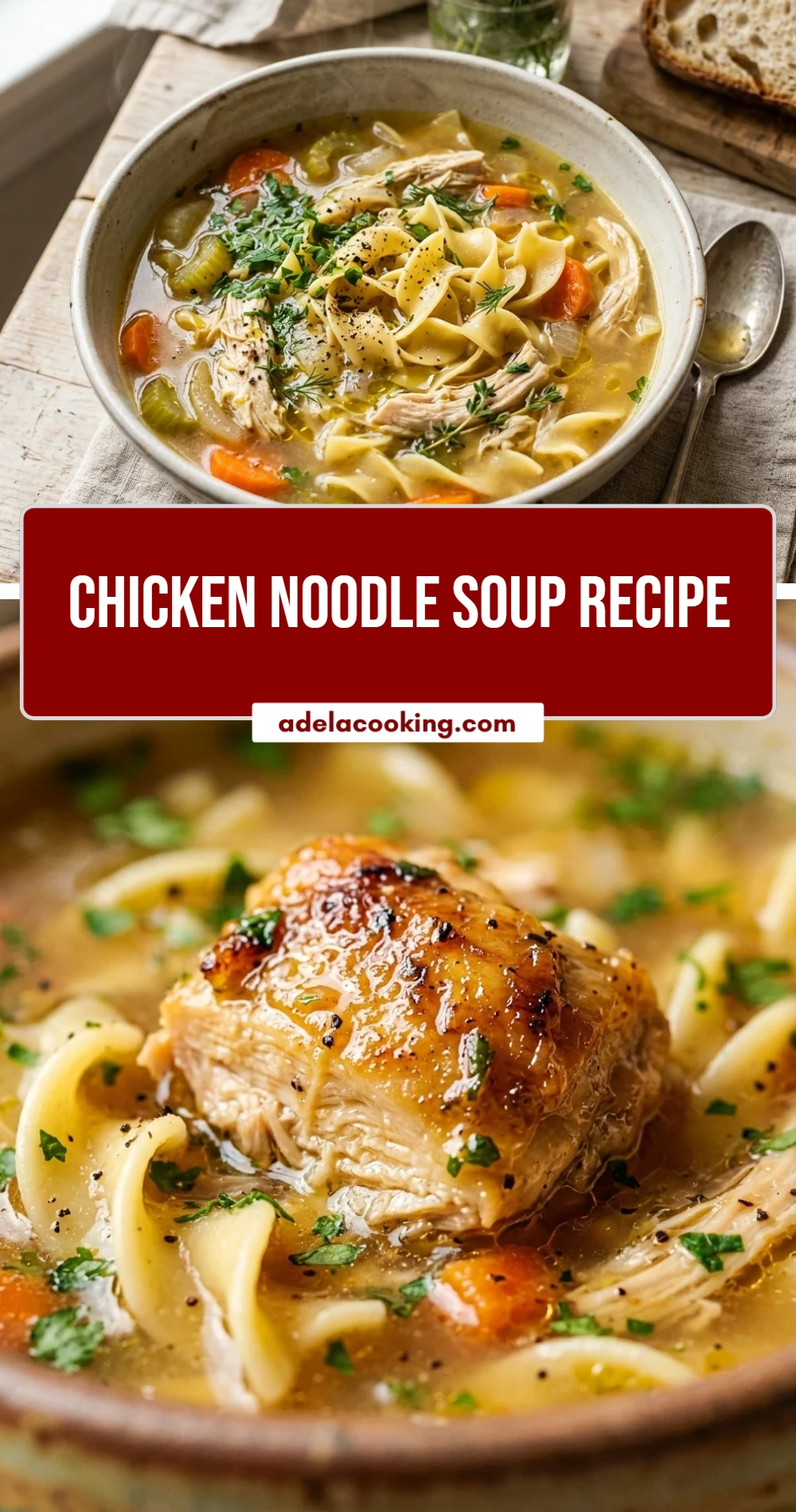 chicken noodle soup recipe