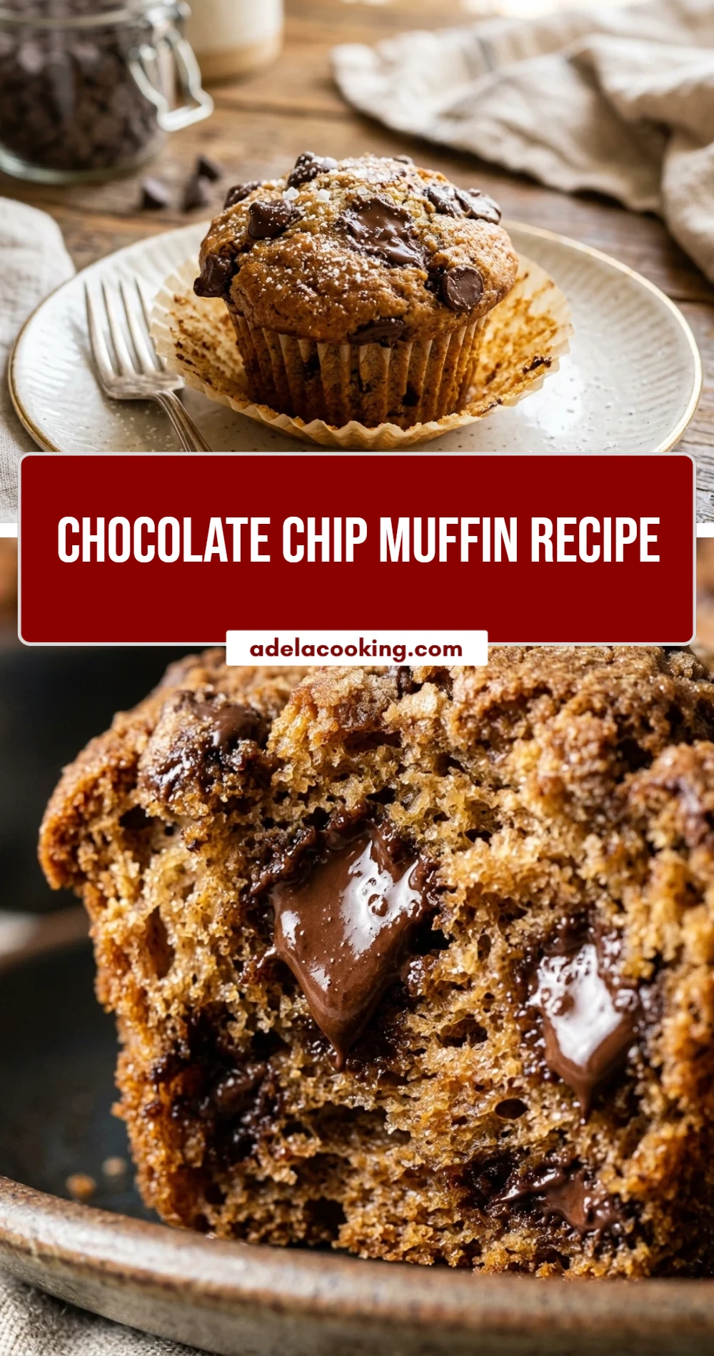chocolate chip muffin recipe