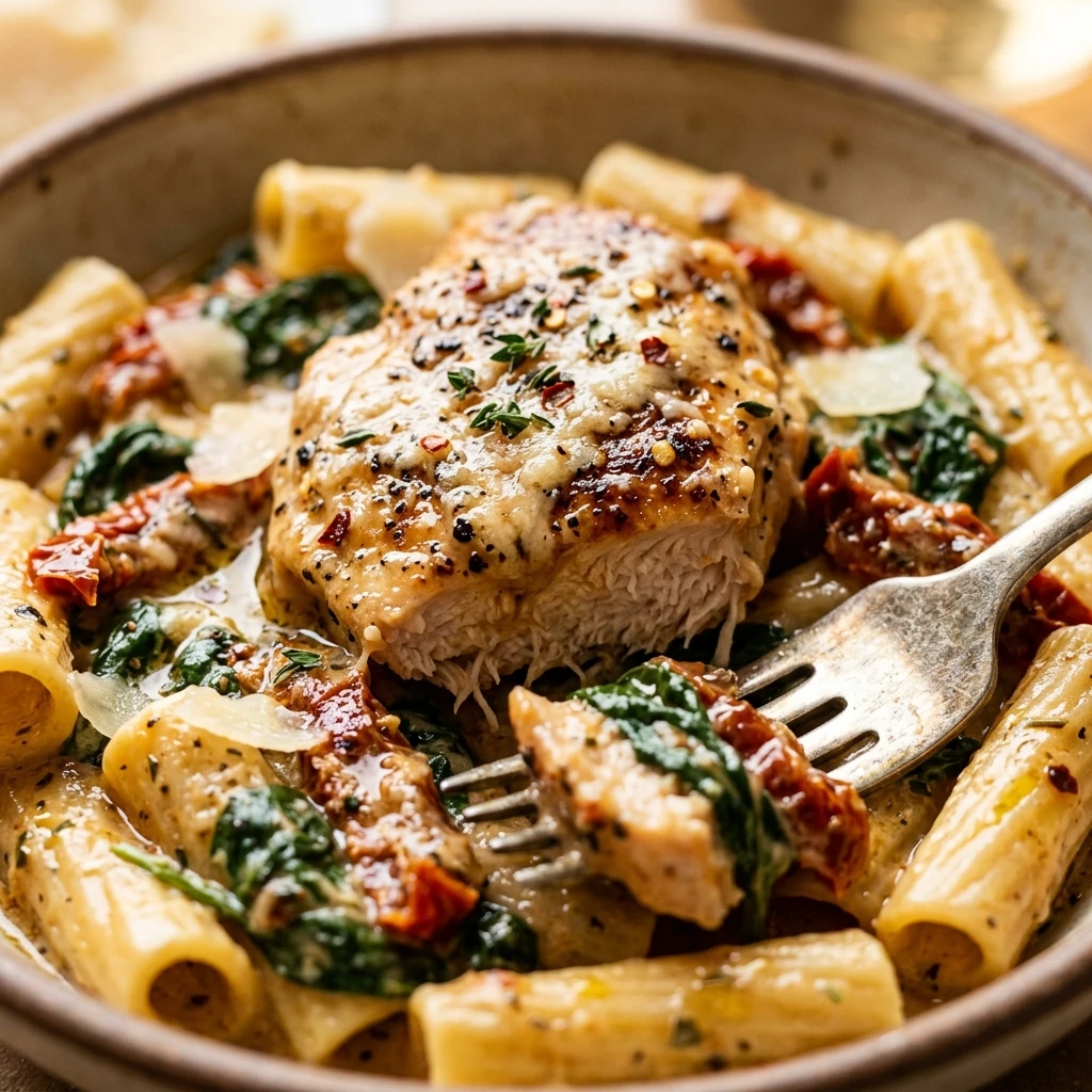 Creamy Tuscan Chicken Pasta