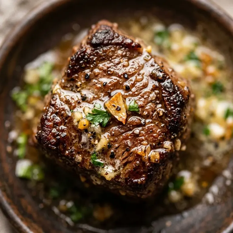 Garlic Butter Steak Bites