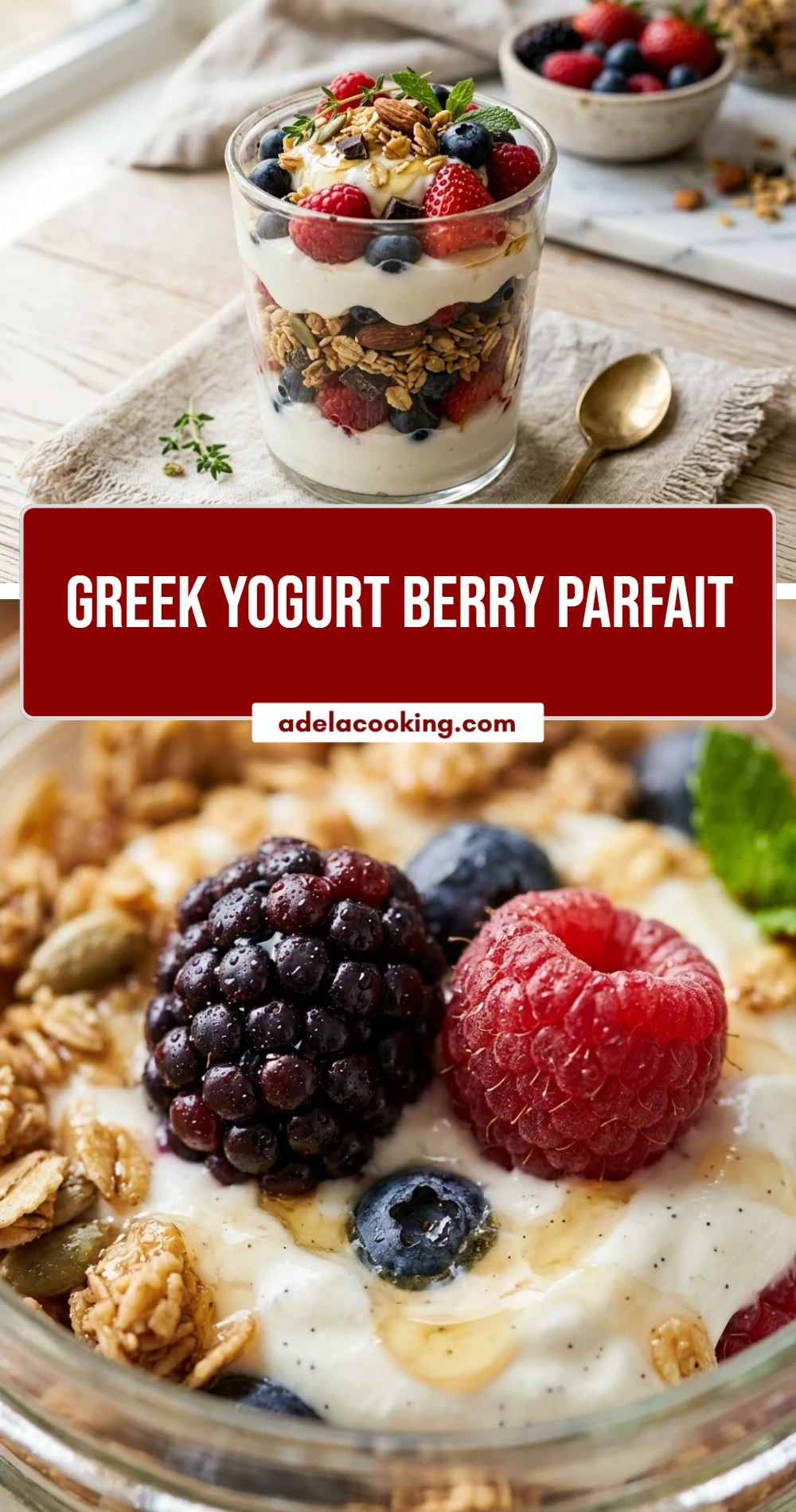 Greek Yogurt Berry Parfait
