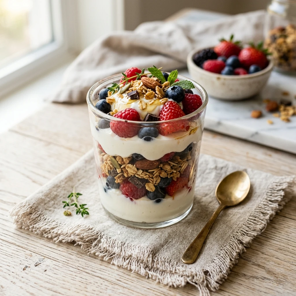 Greek Yogurt Berry Parfait