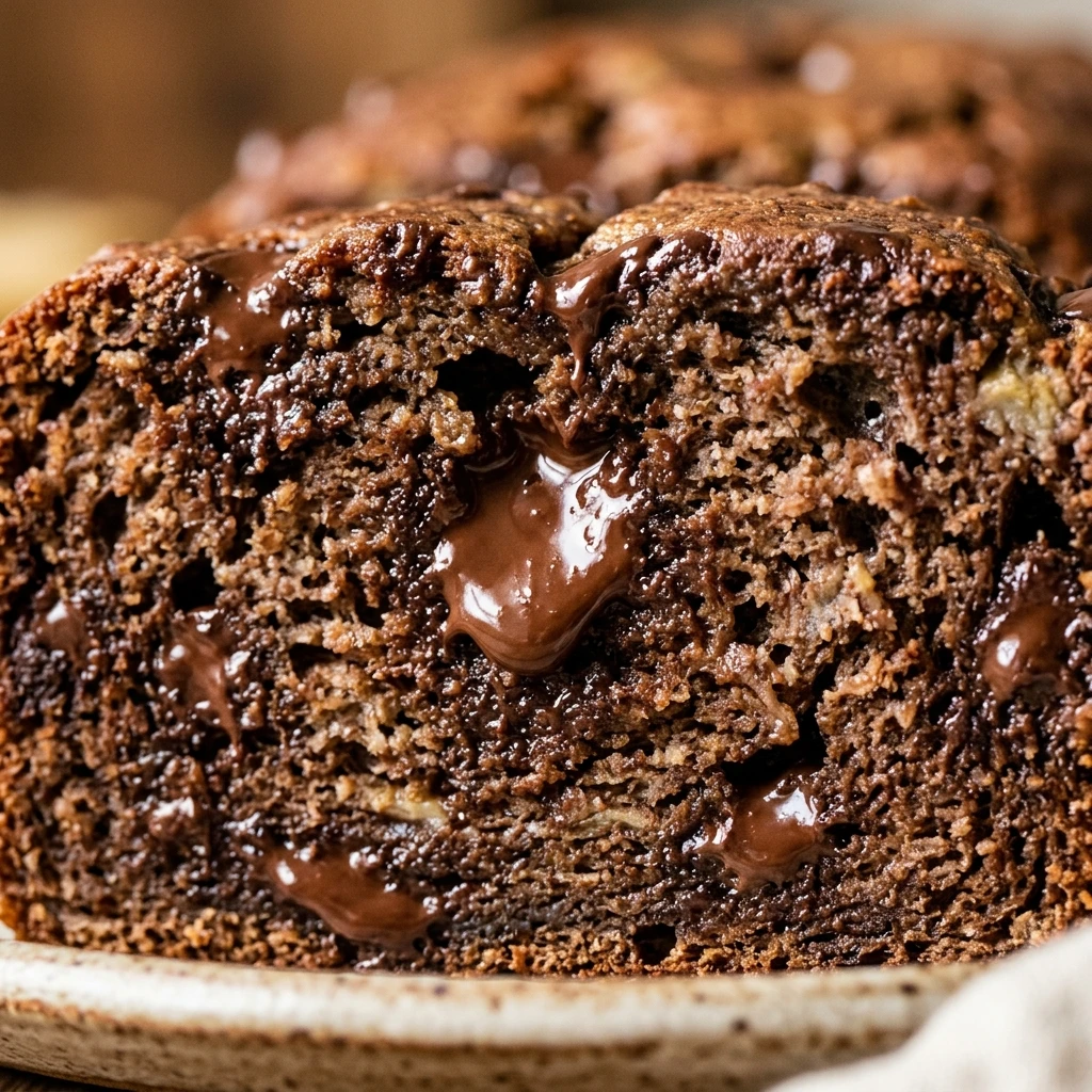 High Protein Chocolate Chip Banana Bread