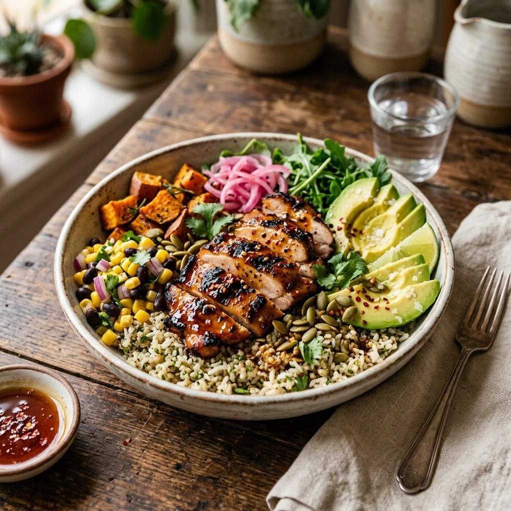 Hot Honey Grilled Chicken Bowl
