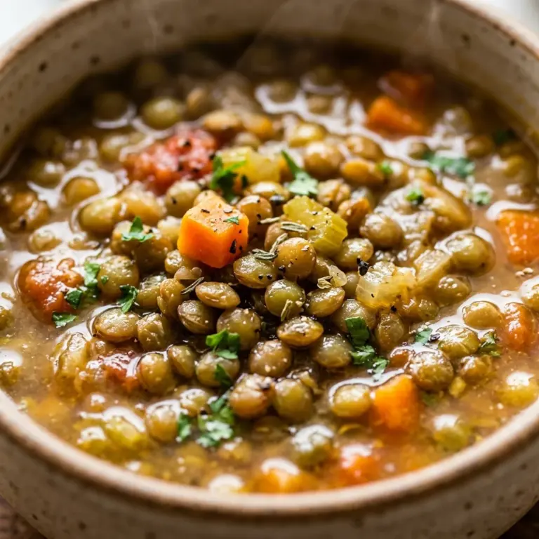 Lentil Vegetable Soup