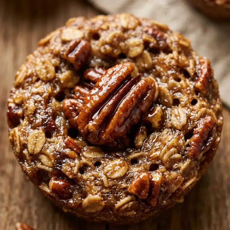 Maple Pecan Oatmeal Cups
