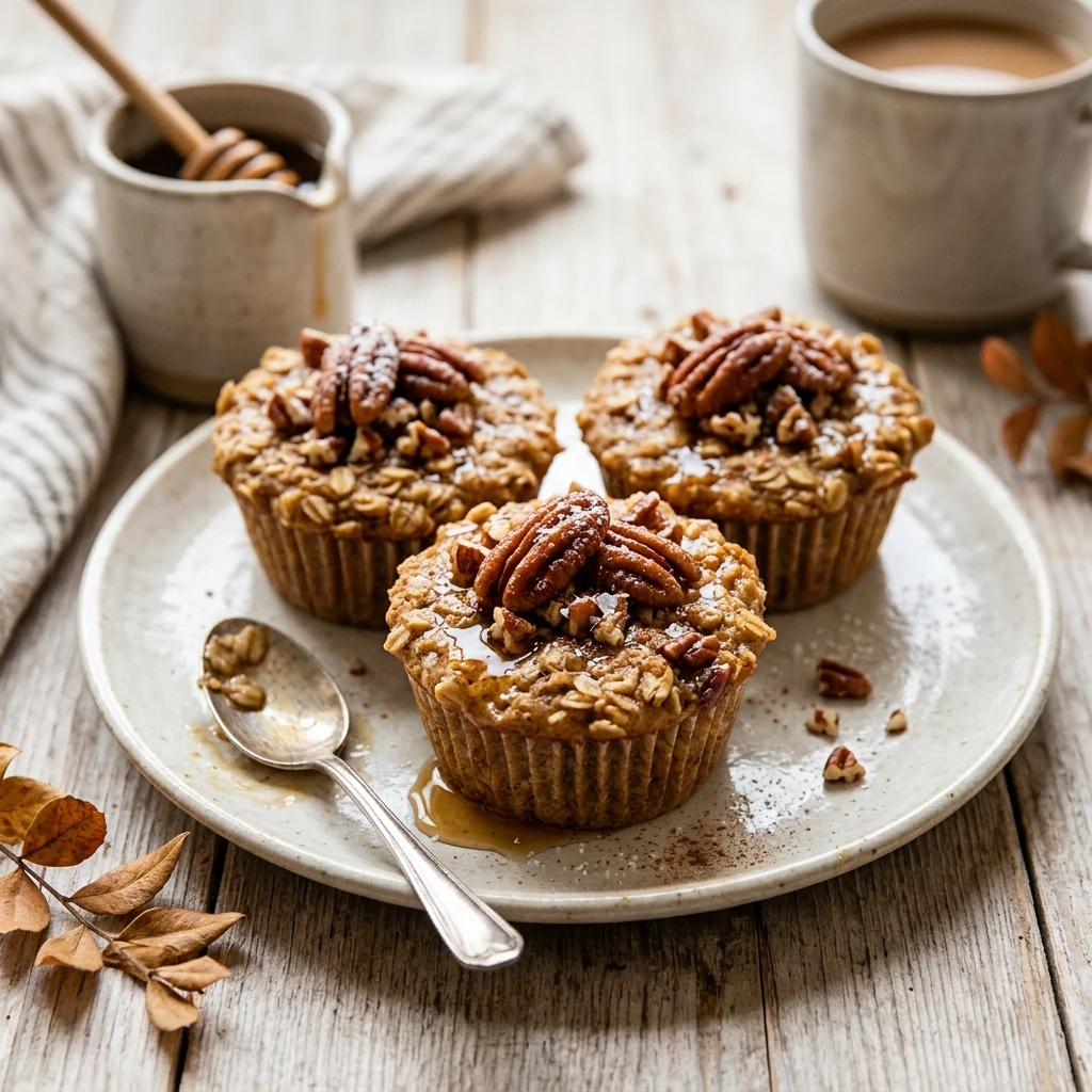 Maple Pecan Oatmeal Cups
