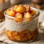 Peach Chia Pudding Parfait