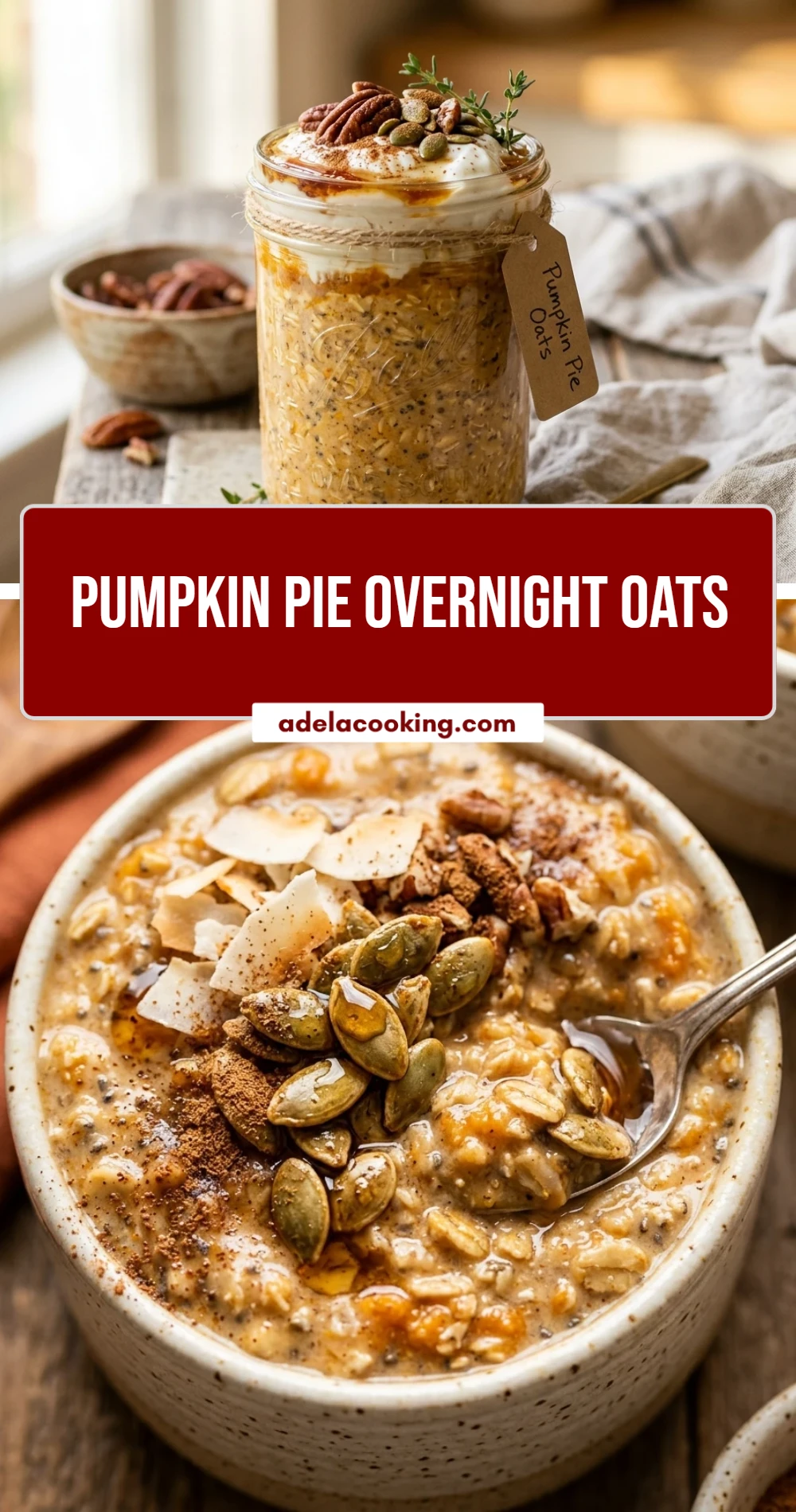 Pumpkin Pie Overnight Oats