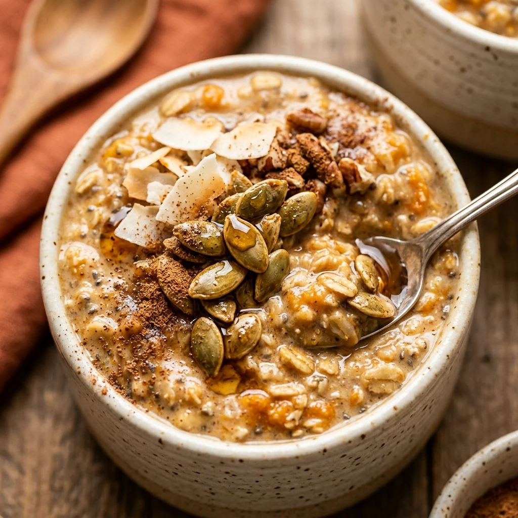 Pumpkin Pie Overnight Oats