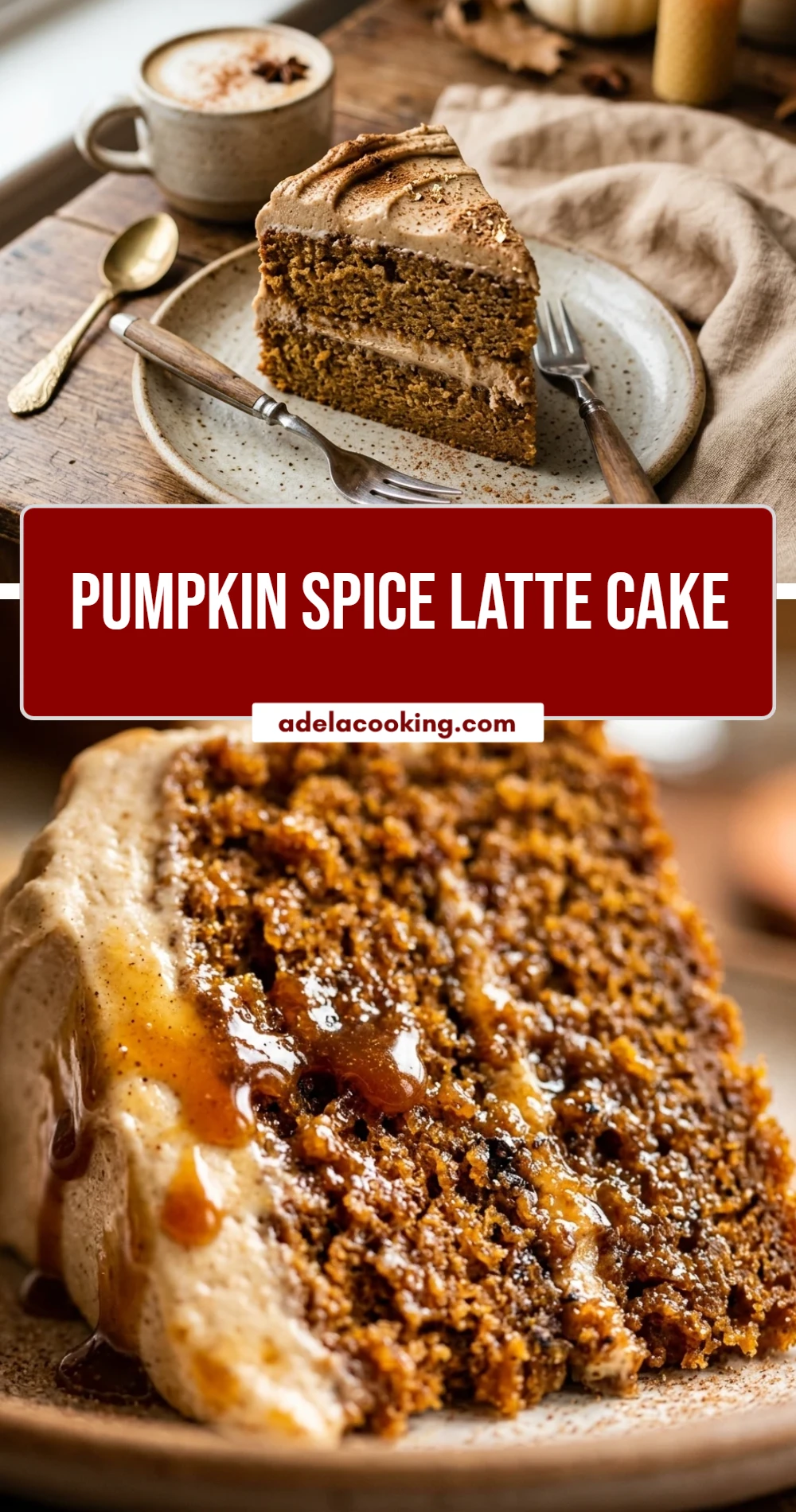 Pumpkin Spice Latte Cake