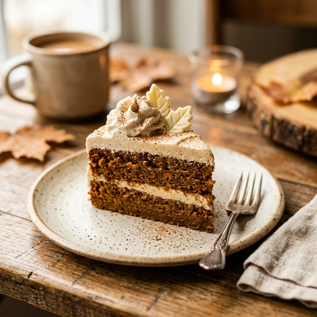 Pumpkin Spice Latte Cake