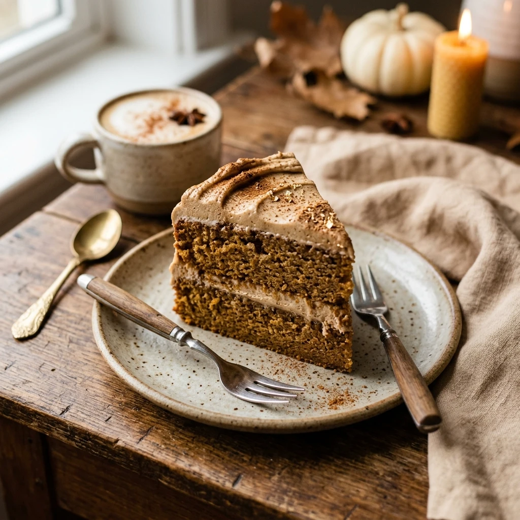 Pumpkin Spice Latte Cake