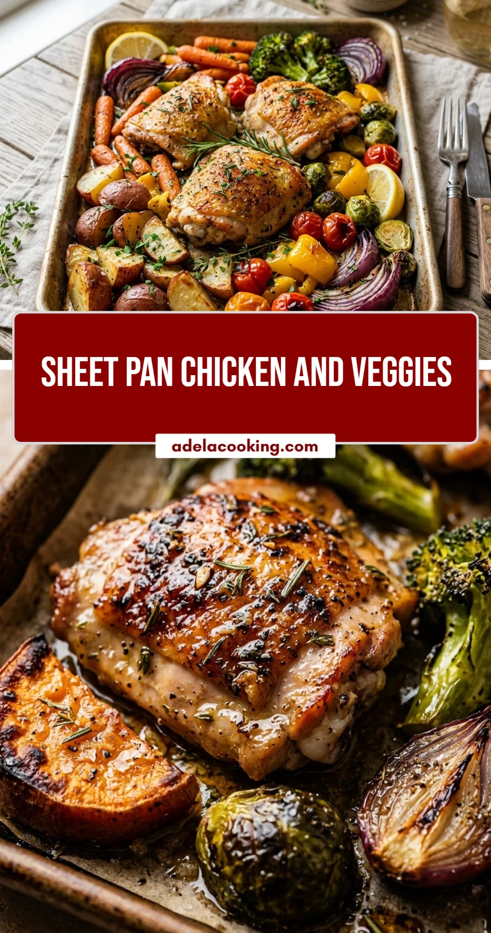 Sheet Pan Chicken And Veggies