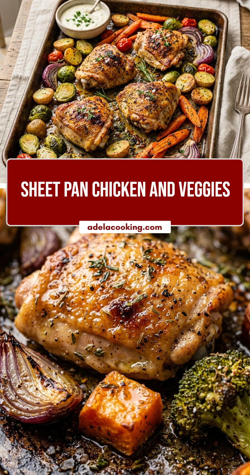 Sheet Pan Chicken And Veggies