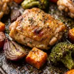 Sheet Pan Chicken And Veggies