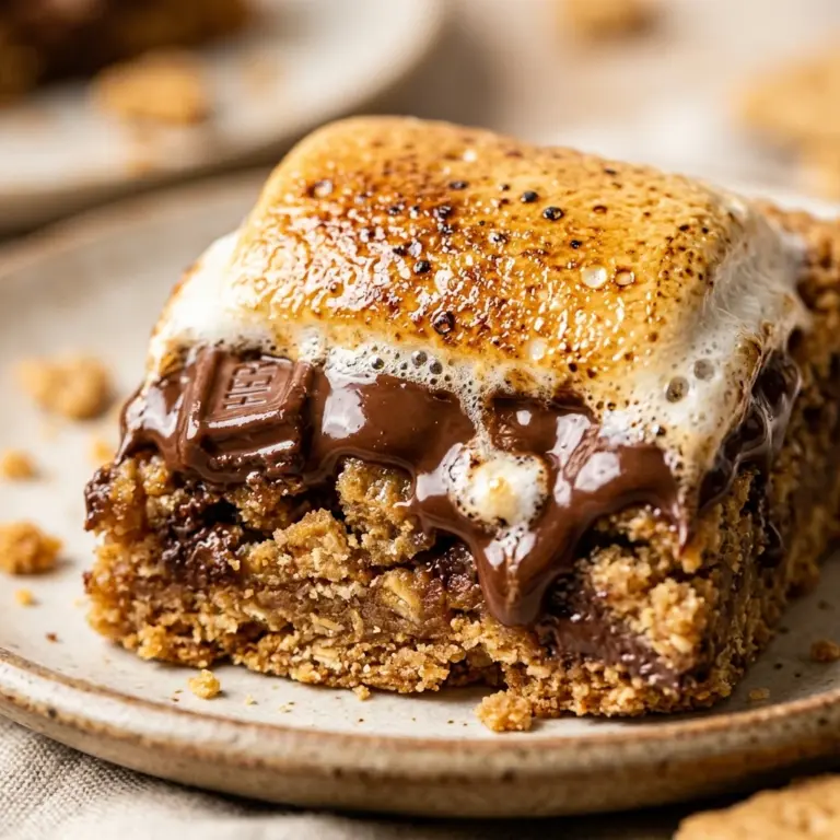 S'mores Cookie Bars