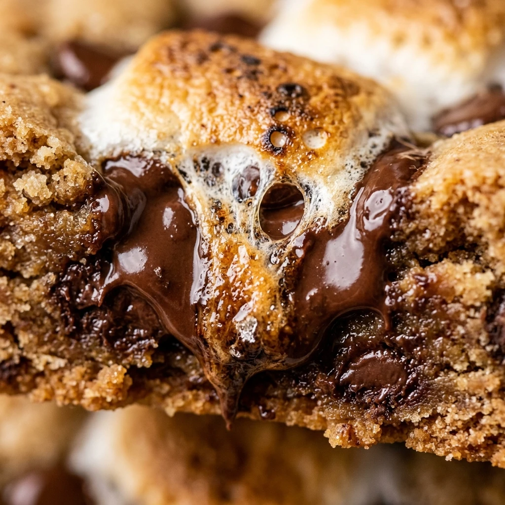 S'mores Cookie Bars