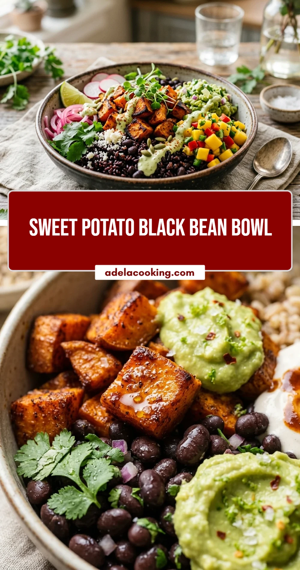 Sweet Potato Black Bean Bowl