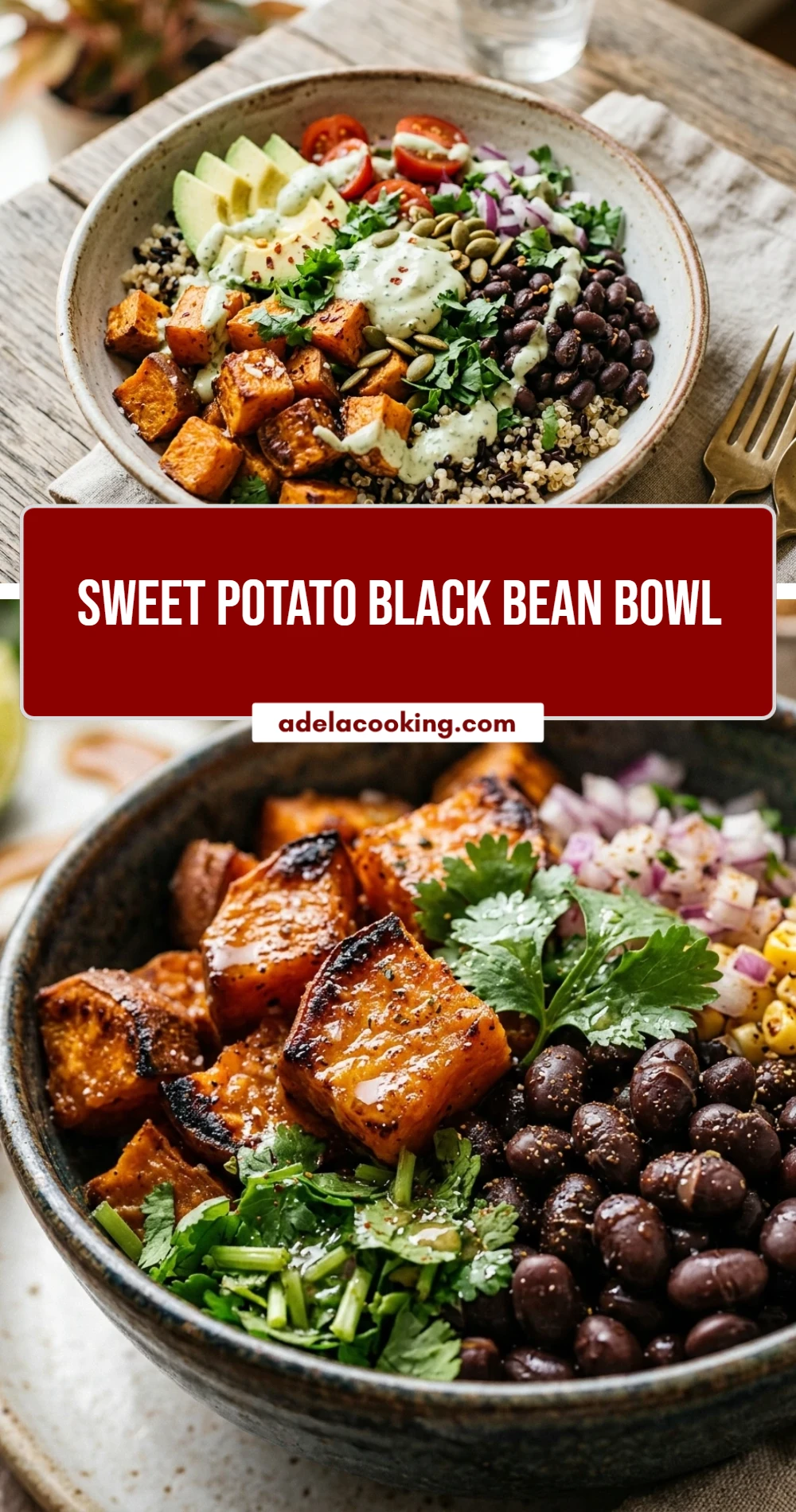 Sweet Potato Black Bean Bowl