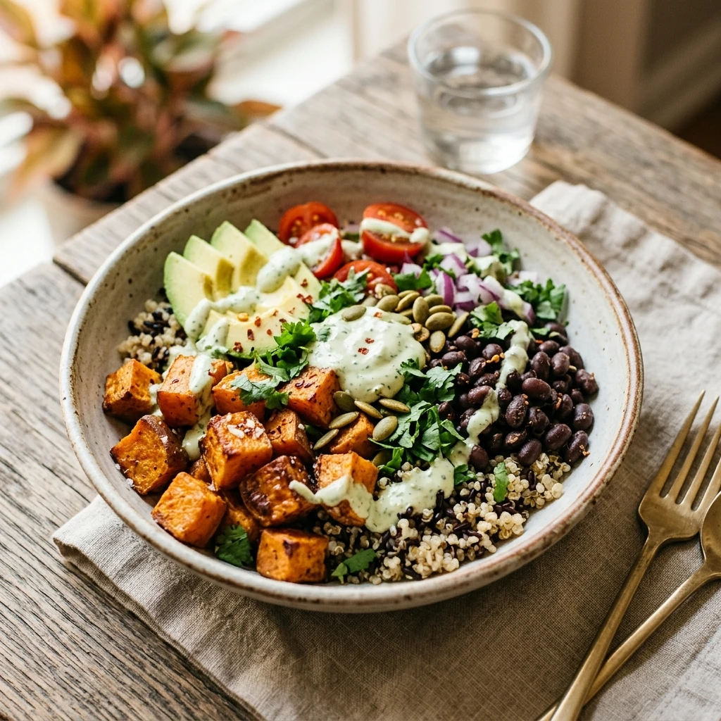 Sweet Potato Black Bean Bowl