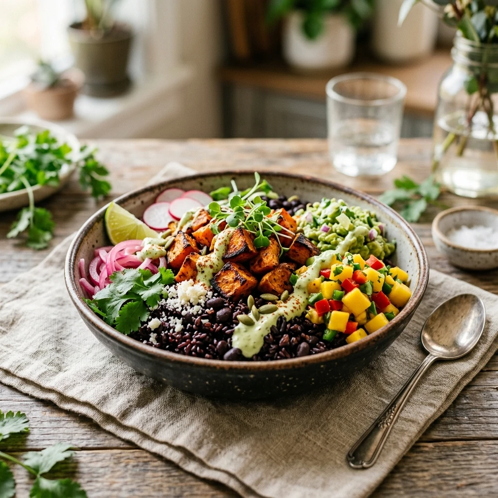 Sweet Potato Black Bean Bowl