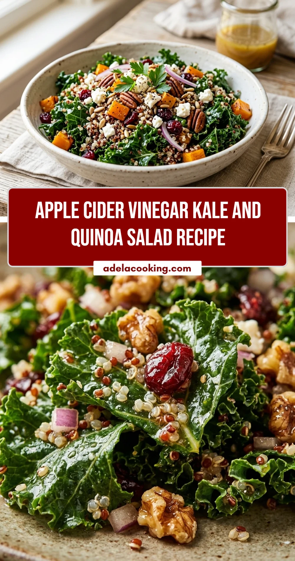 Apple Cider Vinegar Kale And Quinoa Salad Recipe
