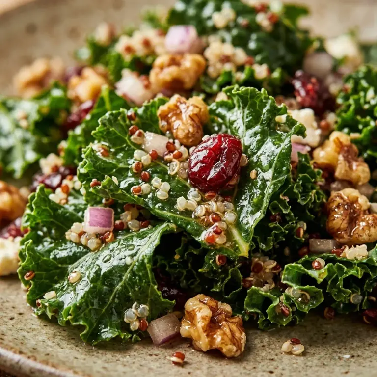 Apple Cider Vinegar Kale And Quinoa Salad Recipe