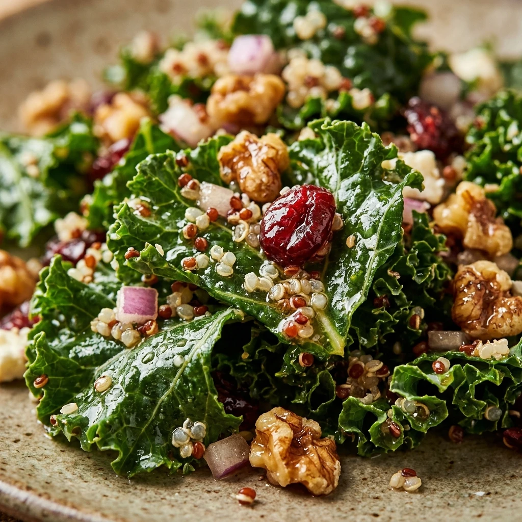 Apple Cider Vinegar Kale And Quinoa Salad Recipe