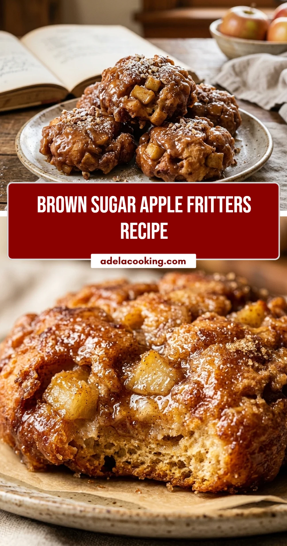 Brown Sugar Apple Fritters Recipe