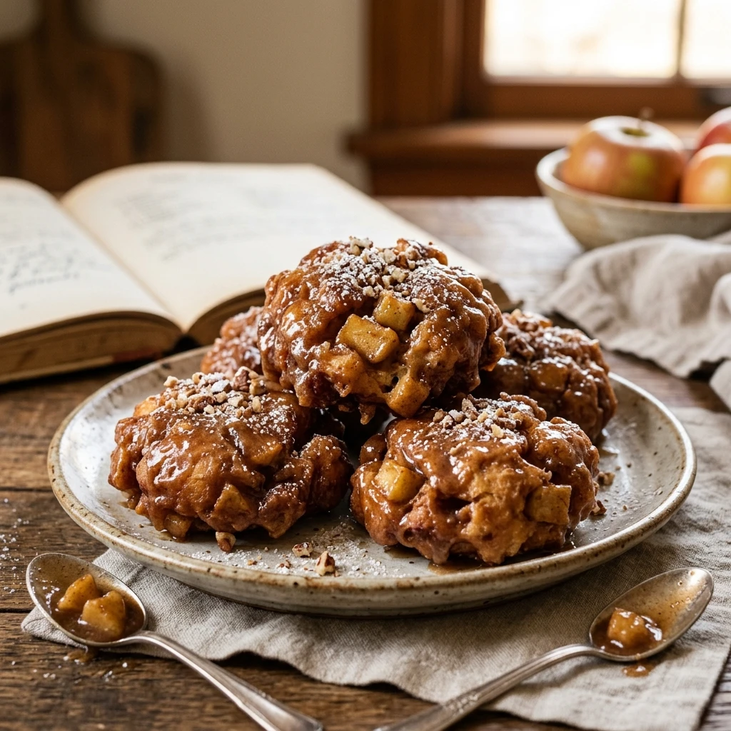 Brown Sugar Apple Fritters Recipe