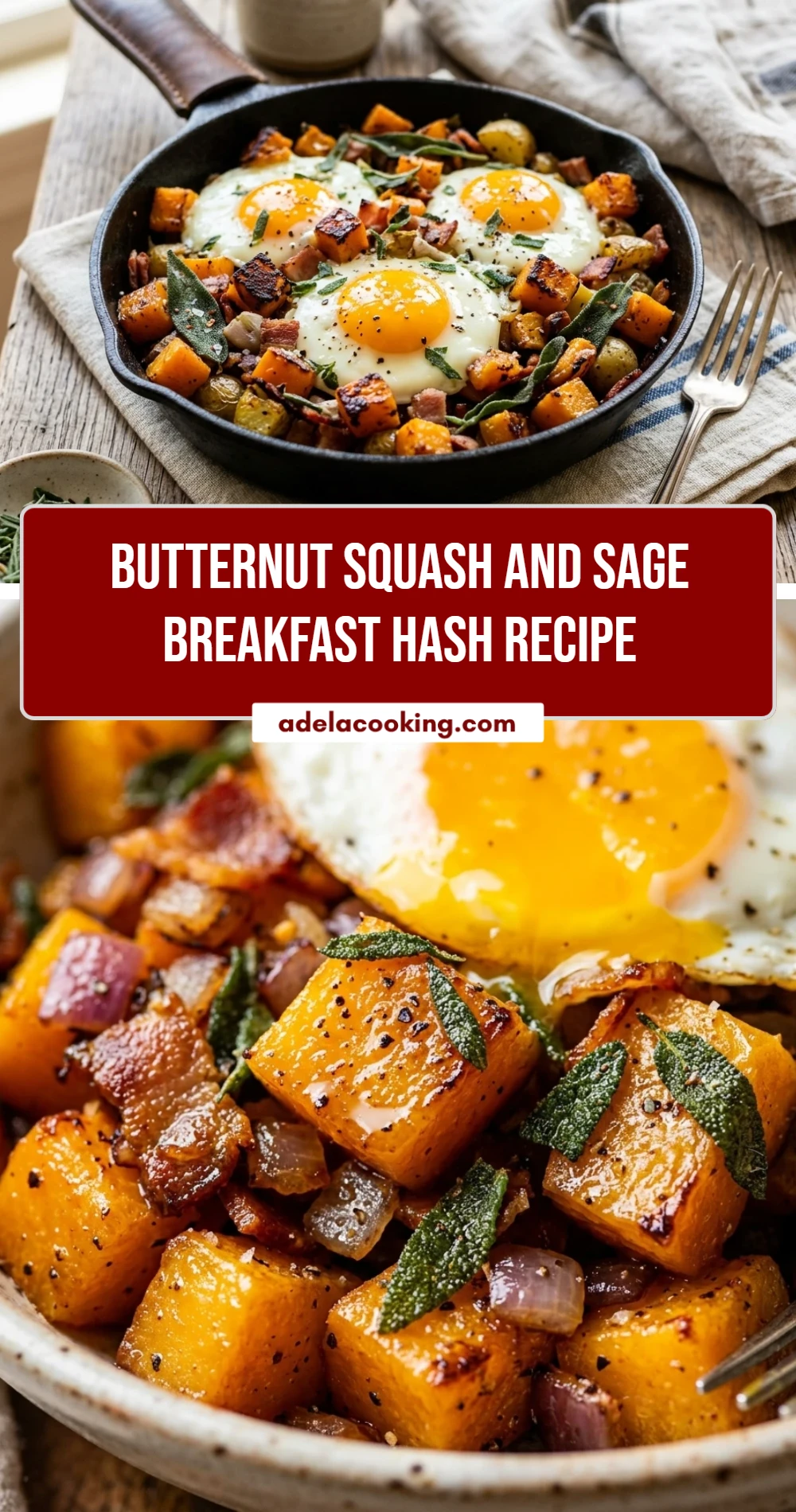 Butternut Squash And Sage Breakfast Hash Recipe