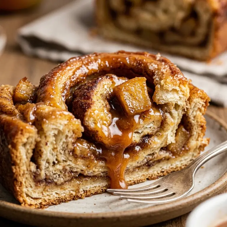 Caramel Apple Cinnamon Babka Recipe