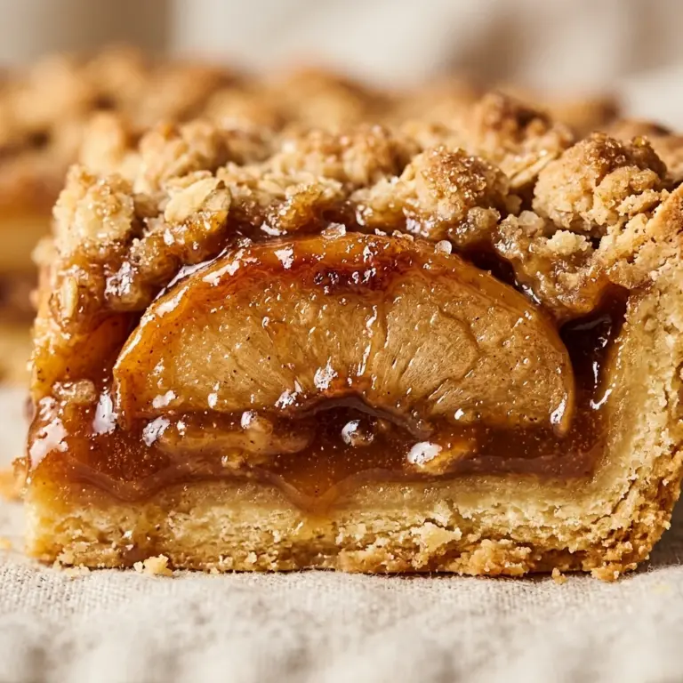 Caramel Apple Slab Pie Bars Recipe