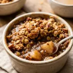 Chai Spiced Pear Breakfast Crisp Recipe
