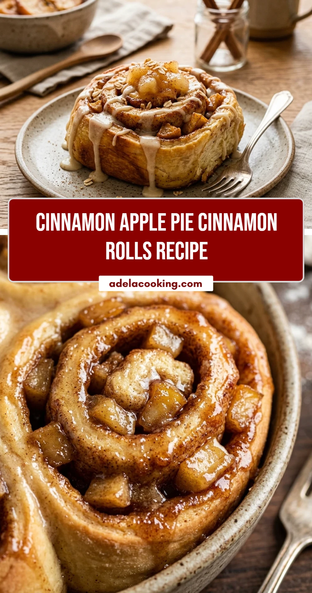Cinnamon Apple Pie Cinnamon Rolls Recipe