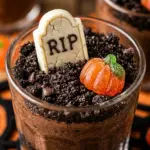Halloween Graveyard Dirt Cups Recipe