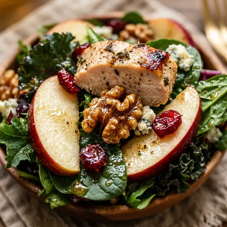 Harvest Chicken And Apple Walnut Salad Recipe