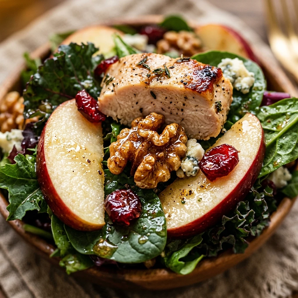Harvest Chicken And Apple Walnut Salad Recipe
