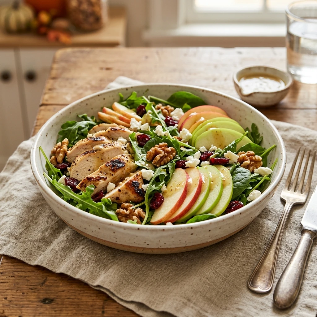 Harvest Chicken And Apple Walnut Salad Recipe