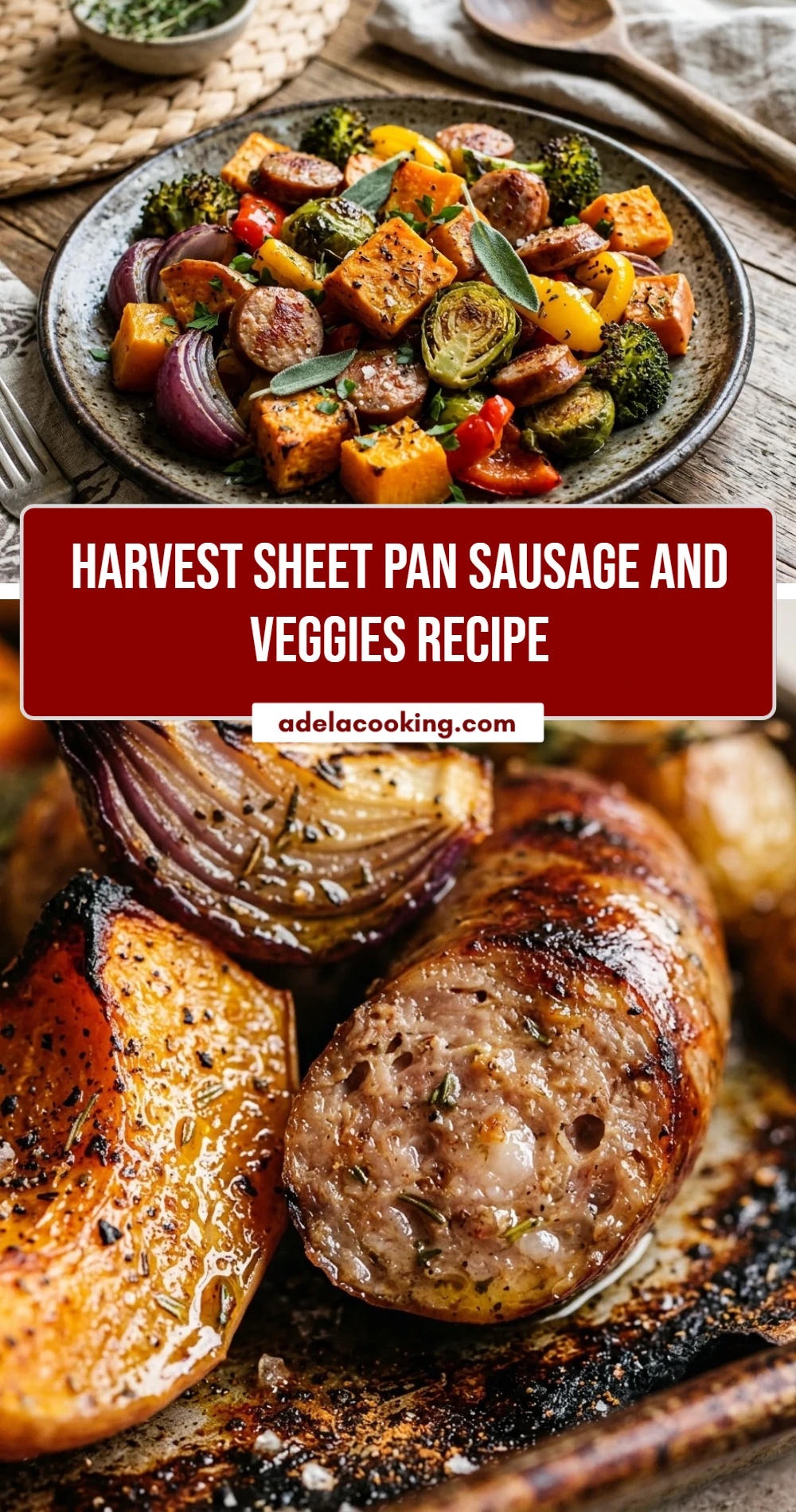 Harvest Sheet Pan Sausage And Veggies Recipe